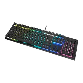 Corsair K60 RGB PRO Cherry VIOLA Mechanical Gaming Keyboard, N-Key Rollover, USB, Factory Refurbished