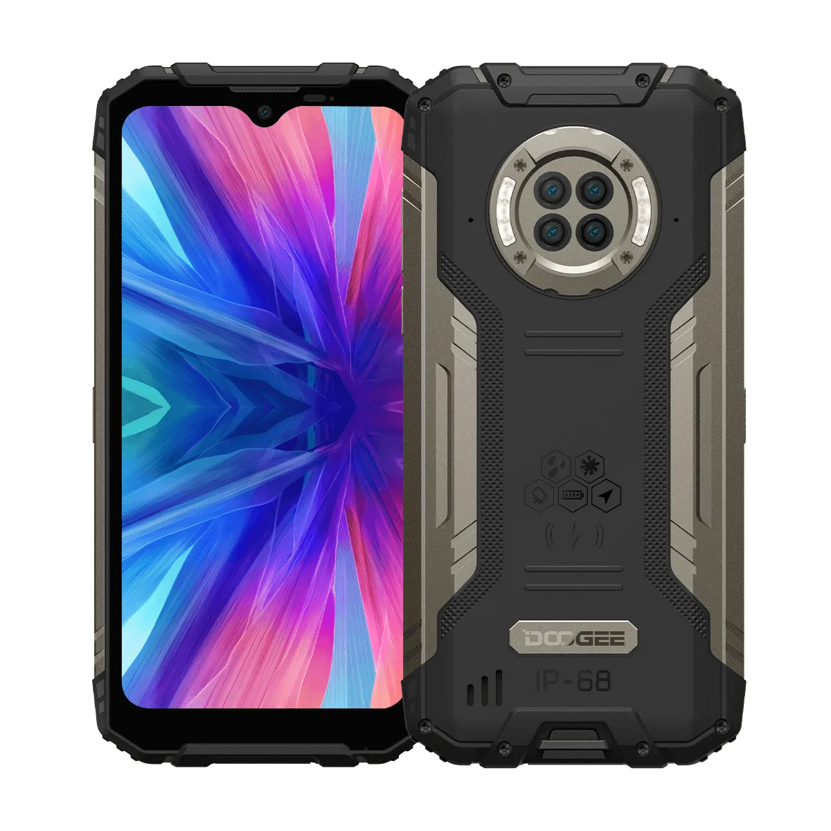 DOOGEE S96GT 8GB 256GB AI Quad Camera & 20MP Night Vision Powerful 4K UHD Rugged Phone