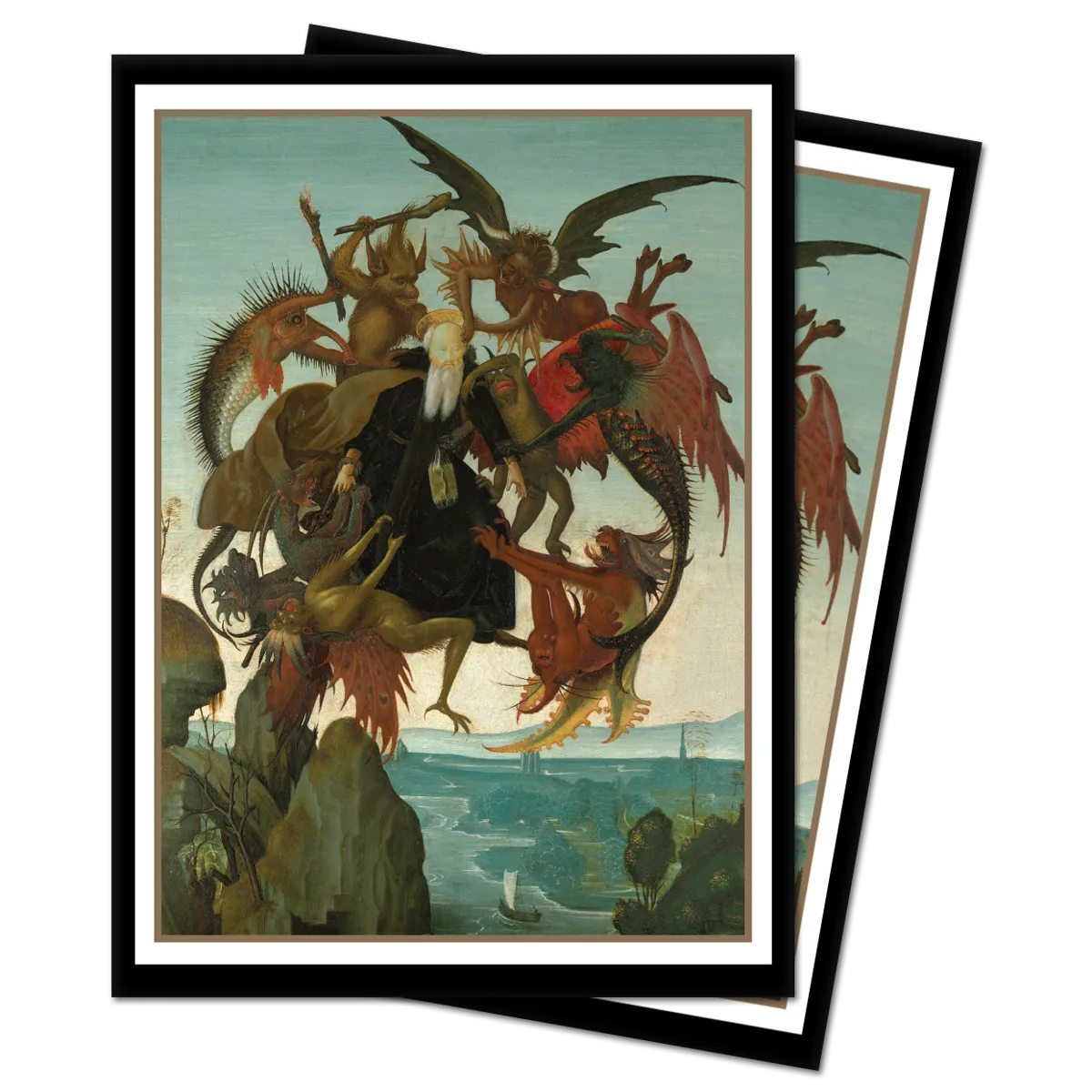 Fine Art The Torment of Saint Anthony Standard Deck Protector Sleeves (100ct) by Michelangelo