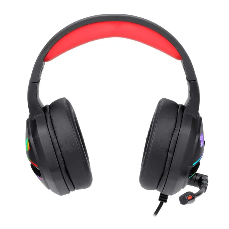 Redragon Over-Ear Ajax Aux (Mic And Headset)|Usb (Power Only) Gaming Headset - Black