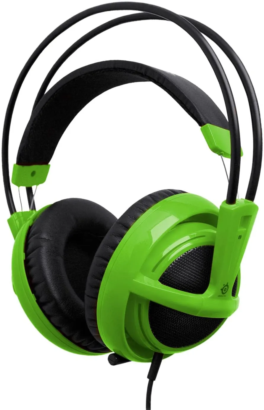 SteelSeries Siberia V2 Full-Size Gaming Headset (Green)