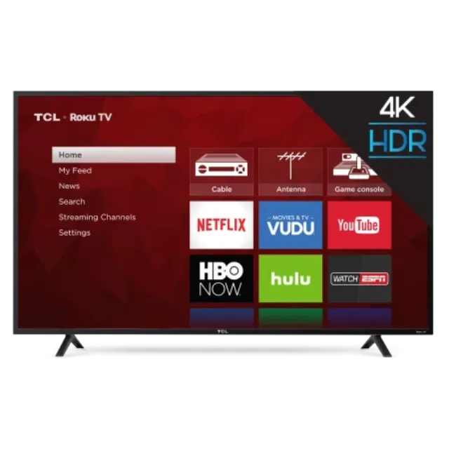 TCL 65" Class 4K UHD LED Roku Smart TV HDR 4 Series  ( 65S421 )